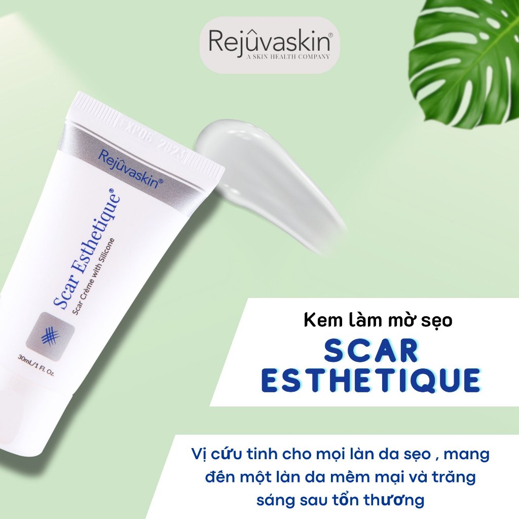Kem Scar Esthetique bôi mờ Sẹo Thâm, Sẹo Rỗ, Sẹo Lõm  của Rejuvaskin Mỹ