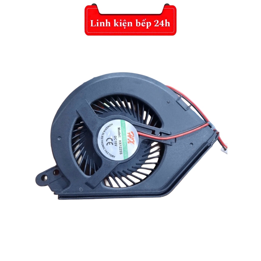 Quạt sên bếp từ 9x13cm [18V]