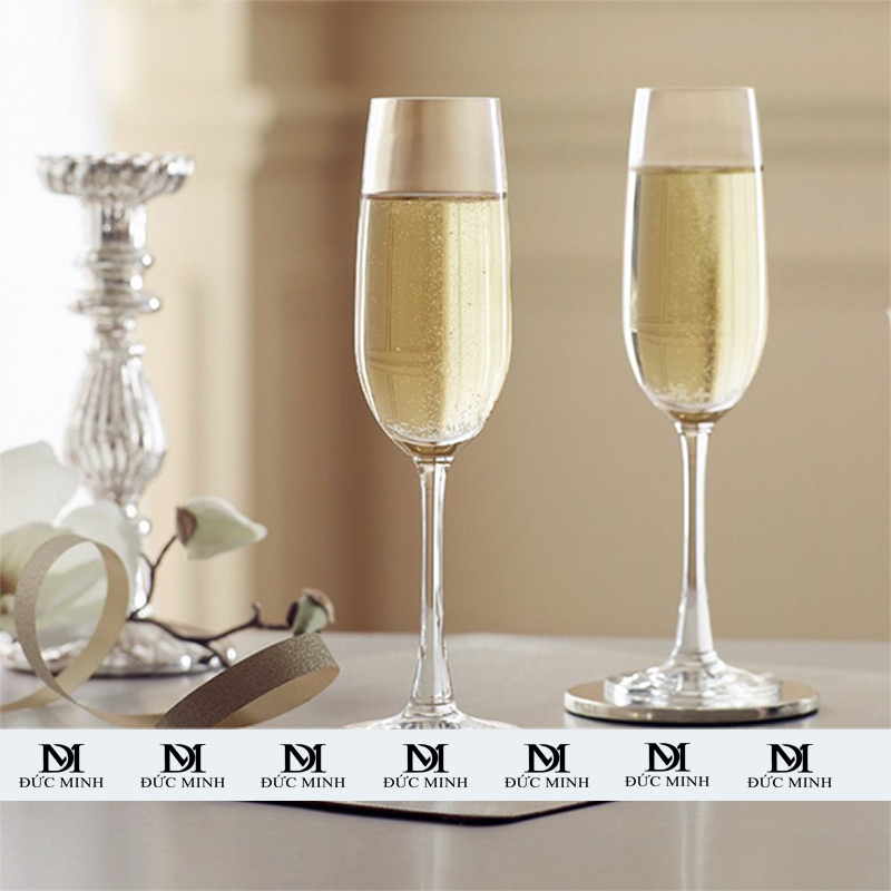Ly uống champagne - Ly vang thủy tinh Ocean Madison Flute Champagne (Bộ 6 ly)