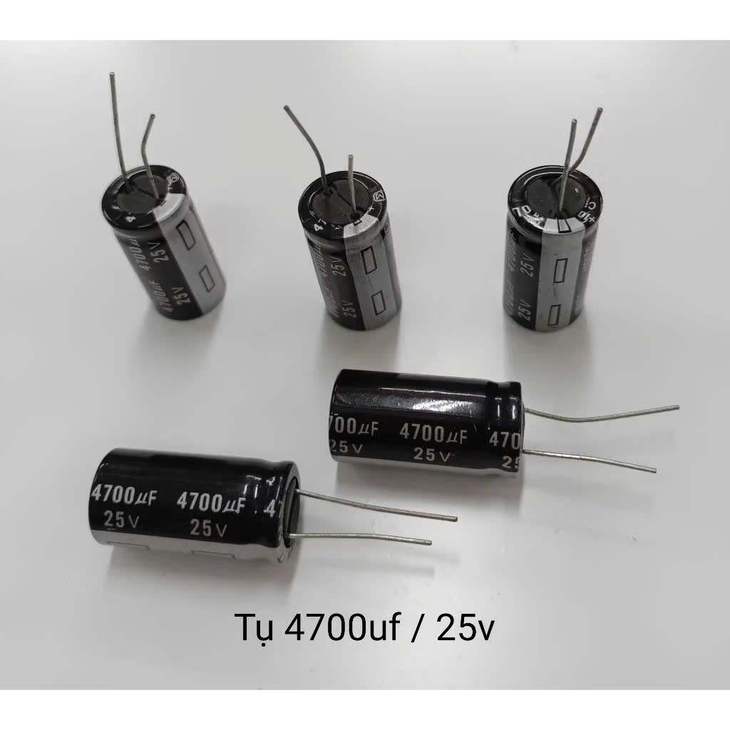 Combo 5 tụ 4700uF/25v