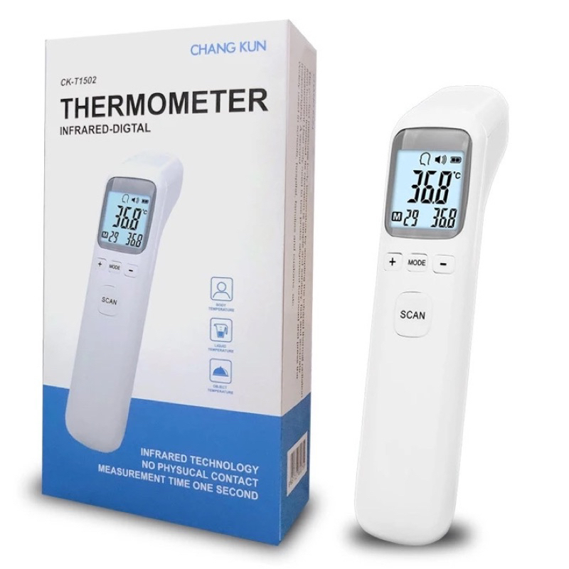 [ BH 12 tháng ] Nhiệt kế điện tử hồng ngoại đo trán Infrared CKT1502 chính hãng