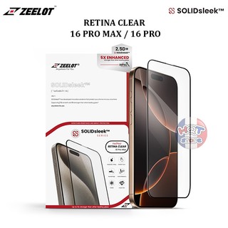  Kính cường lực ZEELOT SOLIDsleek Retina Clear IP 16 Pro Max   16 Pro 
