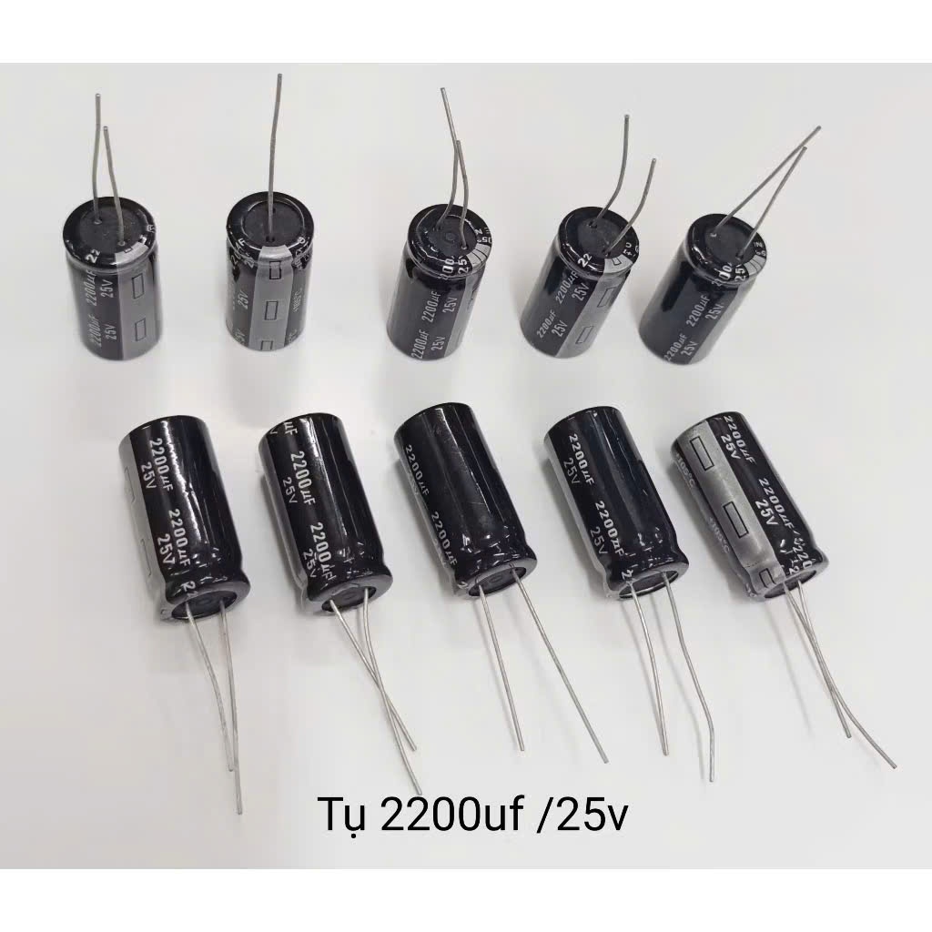 Combo 10 tụ 2200uF/25v