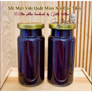 mứt dâu tằm mâm xôi việt quất cho bé
