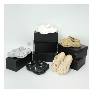 [CHÍNH HÃNG] DÉP CROCS SẦU RIÊNG MÀU ĐEN / KEM / NÂU / TRẮNG / XÁM