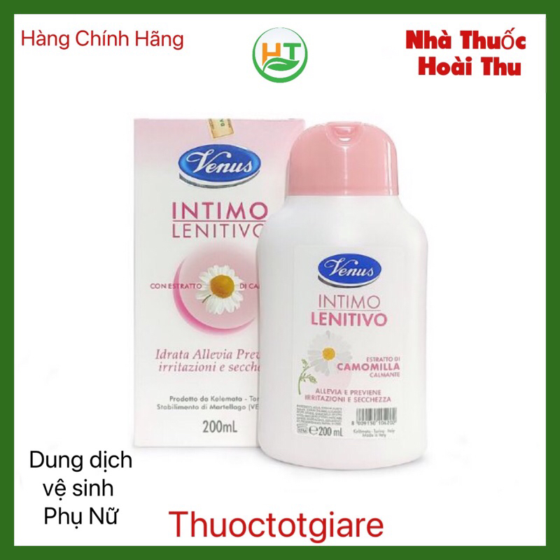 Dung dịch vệ sinh phụ nữ Venus Intimo Lenitivo