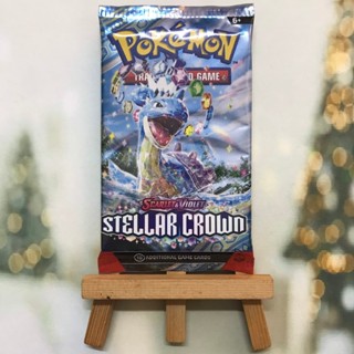 Gói bài Stellar Crown Booster Pack tiếng Anh - Túi thẻ Series Scarlet & Violet Pokemon TCG