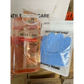 SỮA TẮM NƯỚC HOA SEXY LADY PARFUM CREME DOUCHE BODY WASH 700ML (được tặng miếng rửa mặt hoặc găng tay)