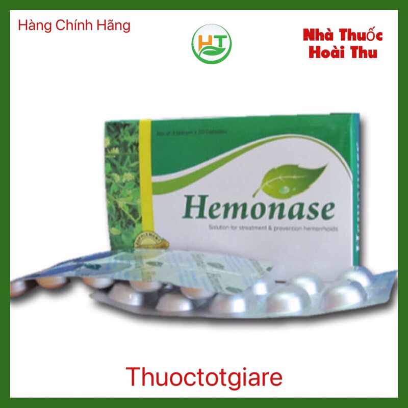 Hemonase - Nhuận tràng , Trĩ