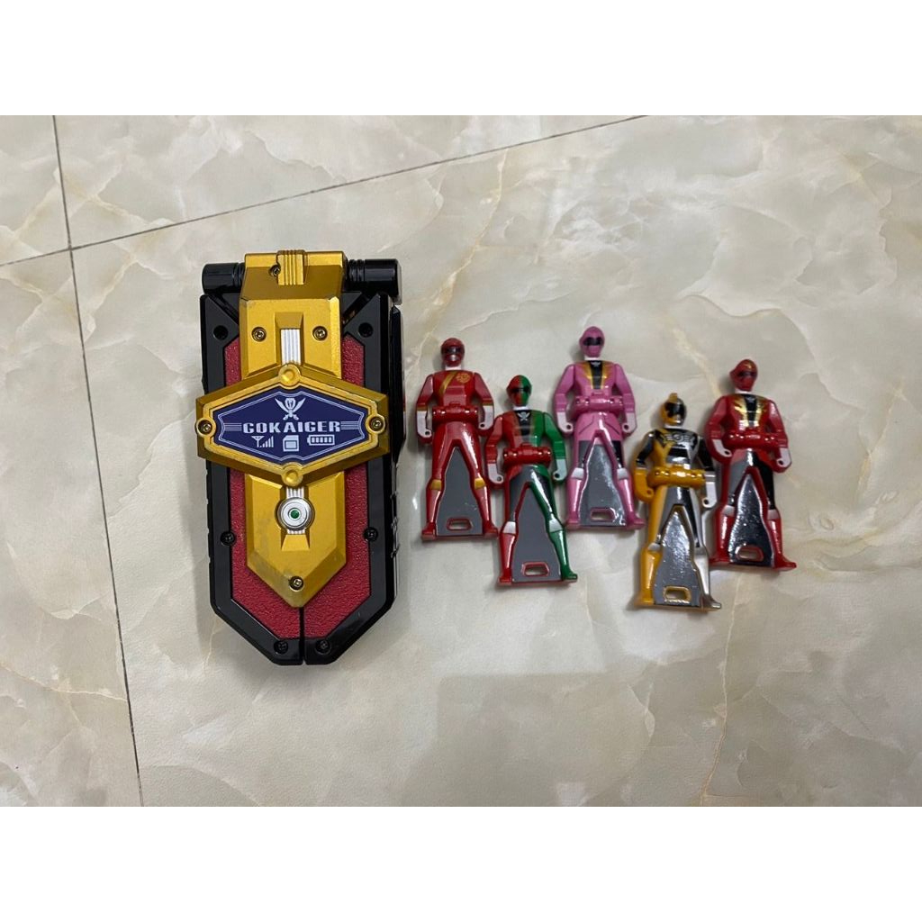 [2nd] Set đồ chơi siêu nhân hải tặc | dx mobilate phone | kaizoku sentai gokaiger