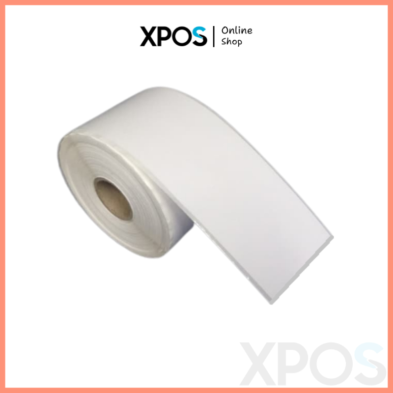 Giấy in tem liên tục có sẵn keo dán, decal nhiệt dùng cho máy in K80 in livestream chốt đơn...