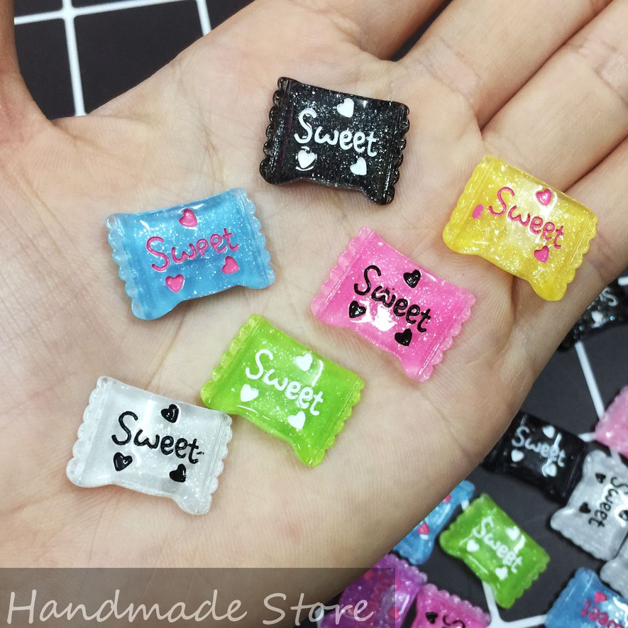 Charm kẹo sweet trong - Slime
