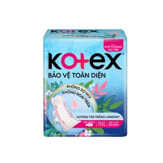 Lốc 8 gói Kotex dày trà trắng London (8 miếng)