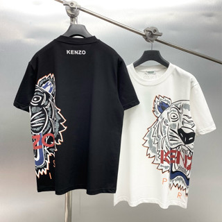 Áo Phông Nam Ken Zô Hổ Thêu 7 Màu Siêu Nét Chất Cotton Cao Cấp thoáng Mát Thêu Hổ  - Áo Thun Nam Nữ Thêu Hổ Siêu Đẹp hot