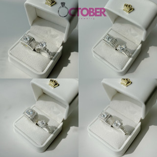  Các mẫu nhân đôi nam nữ OCTOBER JEWELRY cao cấp dày dặn bạc ta NĐ66 