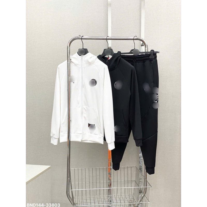 Bộ nỉ dài thu đông nam PSG hottrend 2024 - Hoạ tiết đơn giản - Hai màu dễ mặc - Dễ phối đồ