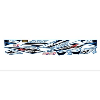 TEM RỜI SONIC 150 XANH  - DECAL RUBY