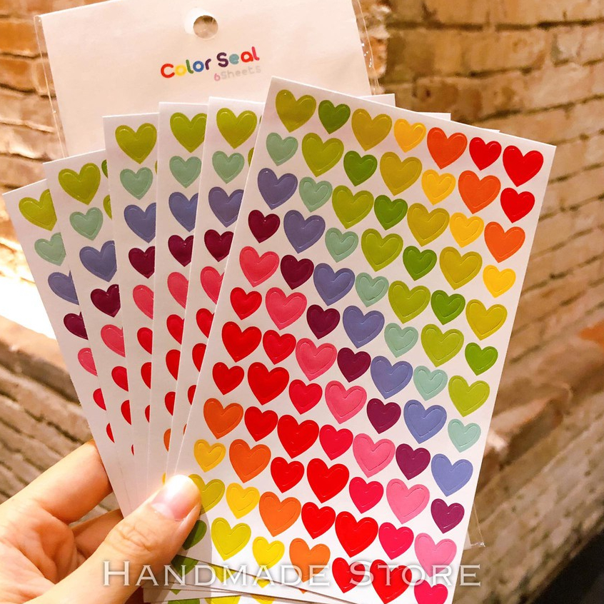 Sticker mẫu 1 (6 tờ 1 mẫu)