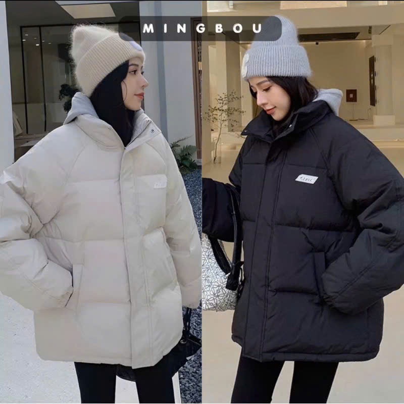 Áo Phao siêu nhẹ Nam nữ, áo Khoác ĐẠI HÀN fom rộng dáng trùm mông full size từ 45-70kg hotrend BOMBERSHOP