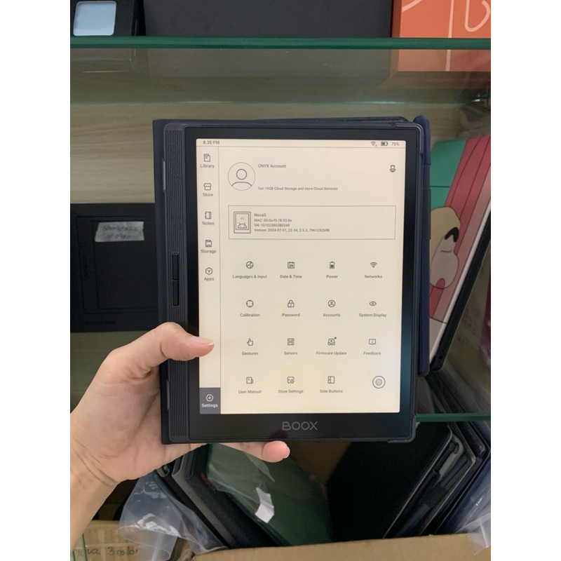 MÁY ĐỌC SÁCH BOOX NOVA 5 LIKE NEW