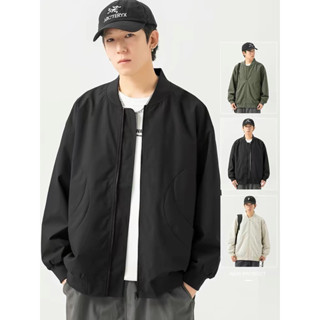  áo khoác gió bomber vải gió tráng chống nước chống gió chống bụi giữ ấm tốt 