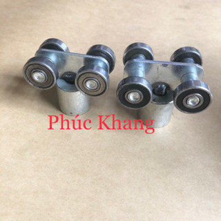 Bánh xe treo xoay 360 độ dùng cho cửa lùa xoay - Chạy trên máng 40mm x 30mm và 60m x 30mm