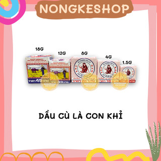 [ĐỦ SIZE] DẦU CÙ LÀ CON KHỈ THÁI LAN
