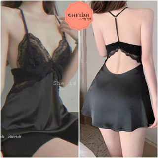 (M. 700) Váy ngủ sexy lụa cao cấp Đầm mặc nhà gợi cảm quyến rũ