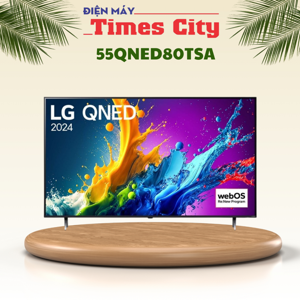 Smart Tivi QNED LG 4K 55 inch 55QNED80TSA