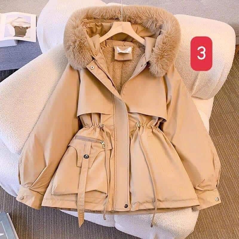 ÁO KHOÁC PARKA NỮ LÓT LÔNG