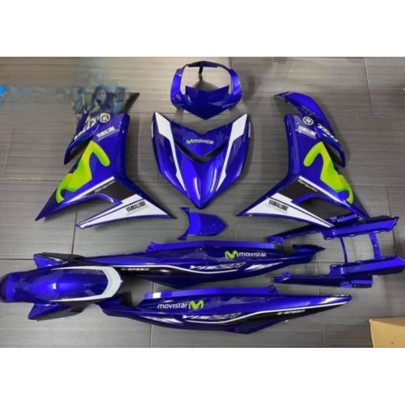 tem rời exciter 150 xanh gp movitar - decal ruby