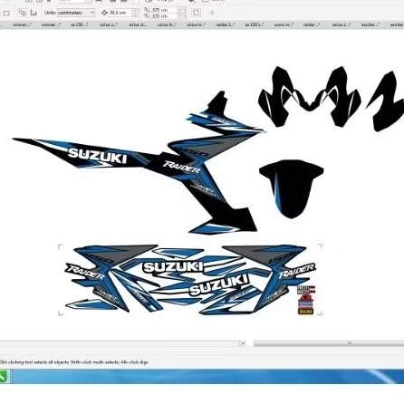 TEM RỜI RAIDER ĐEN - DECAL RUBY