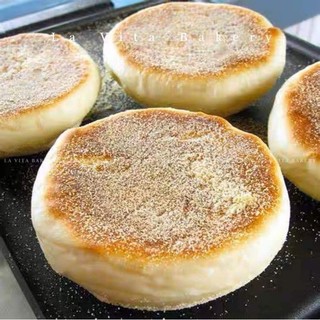 Bánh Nướng Xốp Kiểu Anh (Túi 6 cái) - Whole Wheat English Muffin (6 Pack) - Healthy Eat clean