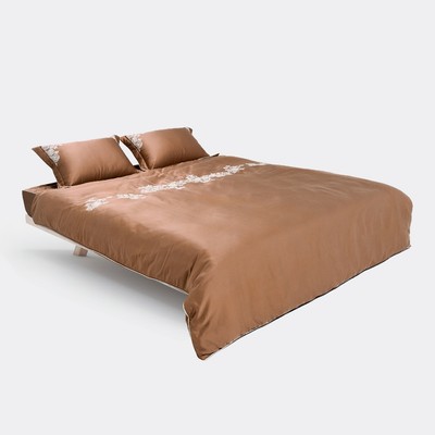 Bộ chăn ga gối Miền Sa Mạc - EST24033 Everon (Chất liệu Tencel, họa tiết thêu) BST2024