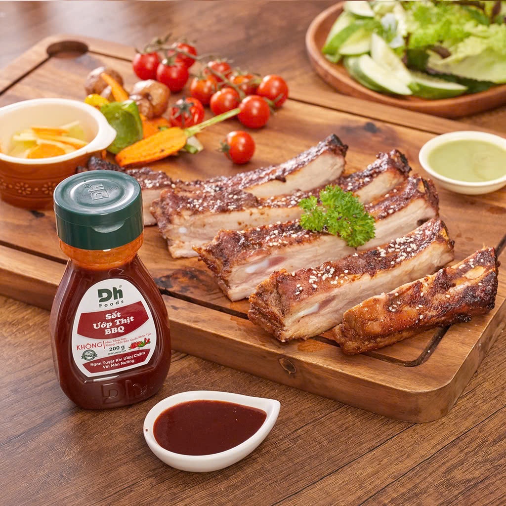 Sốt ướp thịt BBQ Dh Foods hũ 200g [HN giap hỏa tốc] - Ảnh 4