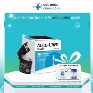 Que thử đường huyết ACCUCHECK GUIDE ( 50 que )