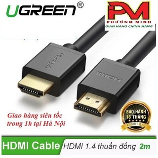 Cáp hdmi 2m ugreen 10107_hàng chính hãng bảo hành 18 tháng
