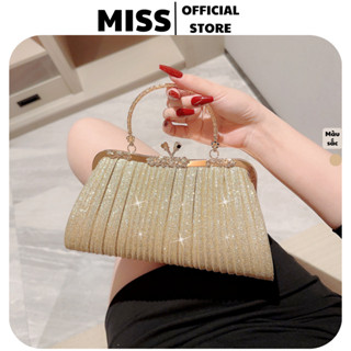  Túi xách nữ đi tiệc,đi chơi sang chảnh đính kim tuyến lấp lánh hàng quảng châu cao cấp A-11 