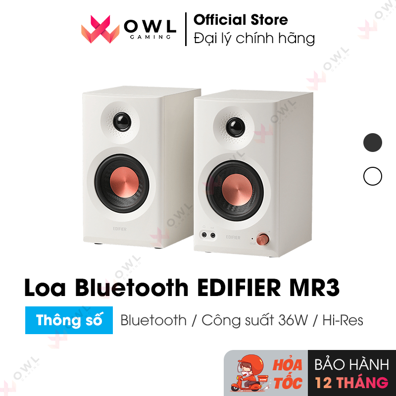 Loa kiểm âm Bluetooth 5.4 EDIFIER MR3 (Hàng chính hãng) - Công suất 36W | 2 chế độ âm nhạc