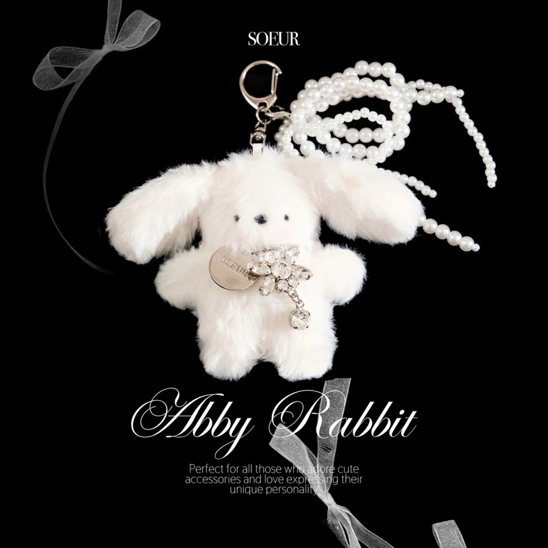 Phụ Kiện Móc Khoá Soeur Abby Keychain - Pearl Elegance