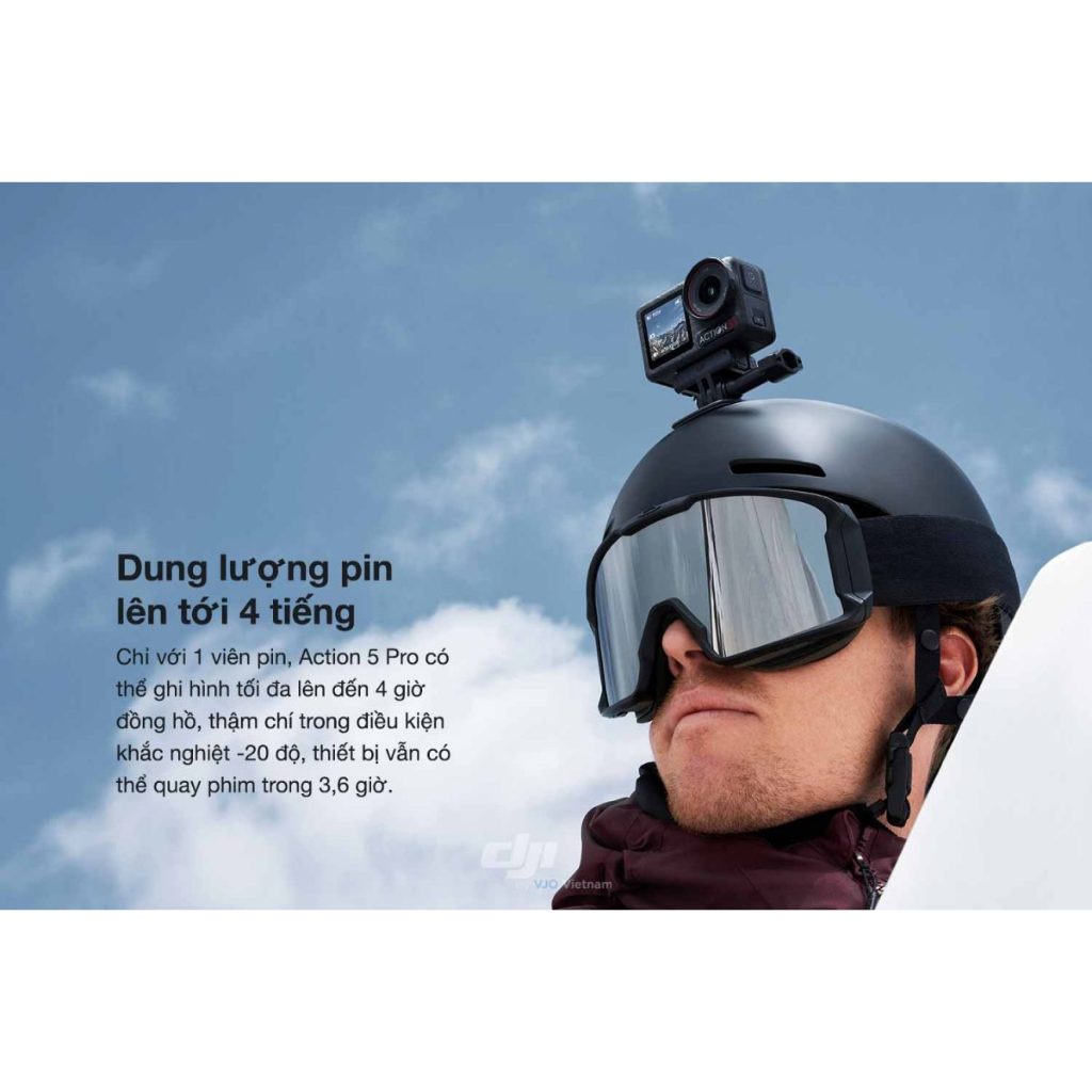 Camera hành động DJI Osmo Action 5 Pro máy quay hành trình 4K 120fps,chế độ màu HLG,quay đêm rõ nét | BigBuy360 - bigbuy360.vn
