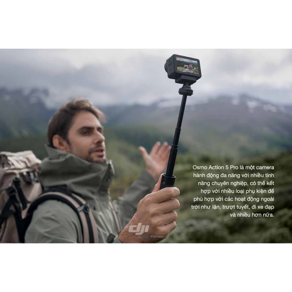Camera hành động DJI Osmo Action 5 Pro máy quay hành trình 4K 120fps,chế độ màu HLG,quay đêm rõ nét | BigBuy360 - bigbuy360.vn