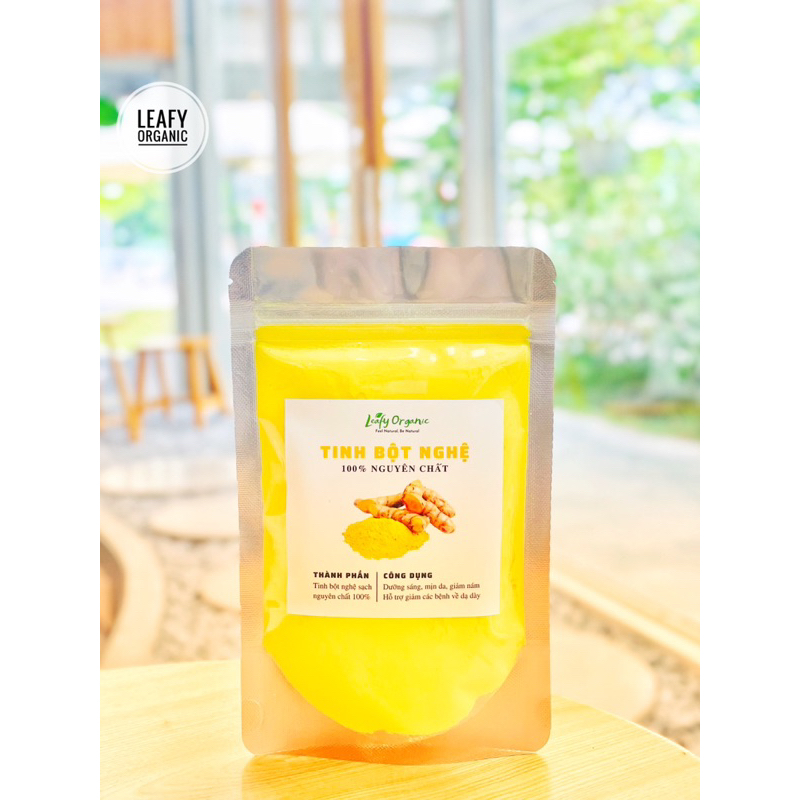 [Loại 1] Tinh bột nghệ nguyên chất Leafy Organic