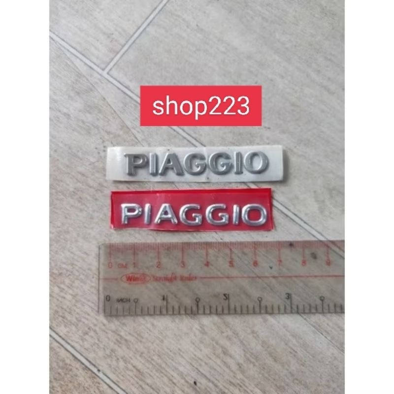 chữ Piaggio cho xe Zip