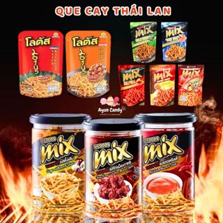 [KÈM QUÀ] Bánh Que Mix Thái Lan, Snack bim bim bánh tăm que cọng Thái Lan