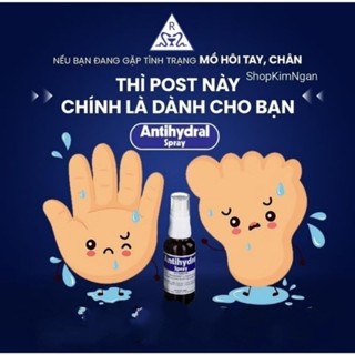  XỊT NGĂN MỒ HÔI TAY CHÂN - ANTIHYDRAL Bill ĐỨC - Feedback ảnh sau 
