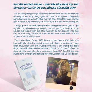 Sách - Nỗi đau của bướm đêm - Câu Chuyện Về Tổn Thương, Cô Đơn Và Khát Vọng Sống