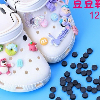 Túi 100 nút gắn dép crocs size thông dụng 12*8.