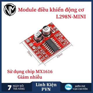 Module Điều Khiển 2 Động Cơ L298 mini - MX1616