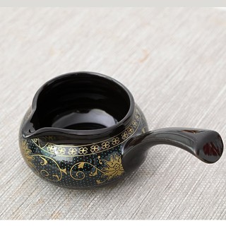 Bộ Ấm Chén Pha Trà Cối Xay - Xanh Đen (bao gồm 1 ấm trà, 6 chén trà và 1 bộ cối xay).